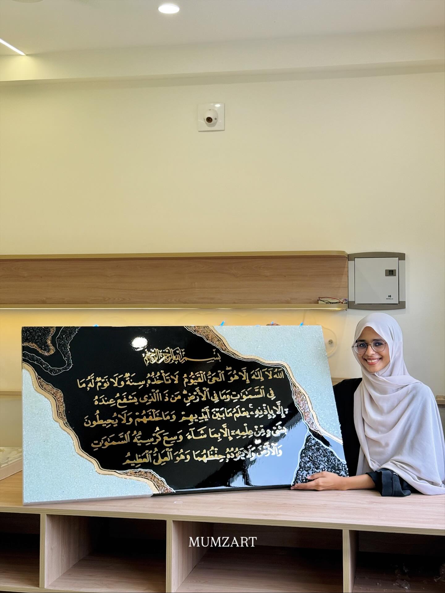 Black Art with Person